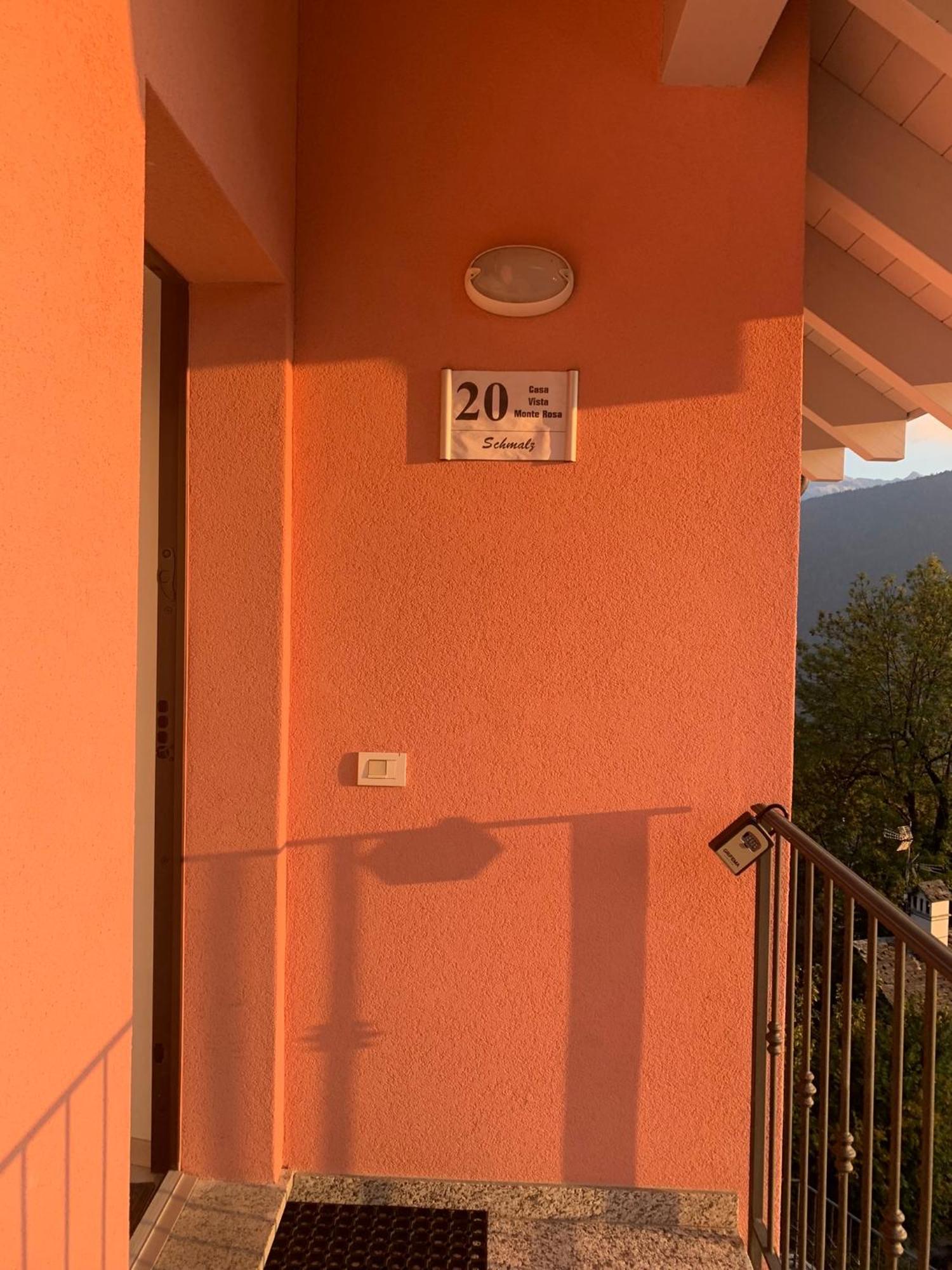 Apartmán Casa Vista Monte Rosa Toceno Exteriér fotografie